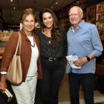 Fernanda Machado entre Herminia e Alfredo Naslavsky