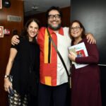 Aniela Jordan, Eduardo Barata e Elaine Moreira