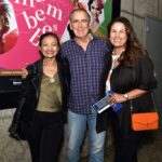 Diva e Alberto Corona com a filha Ursula Corona