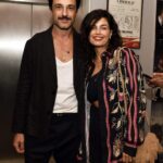 O casal Fernando Diniz e Emanuelle Araújo