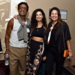 Luis Miranda, Emanuelle Araújo e Úrsula Corona