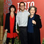 Zezé Polessa, Itamar Vieira e Andrea Dantas