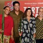 Flavia Oliveira, Elísio Lopes Jr., Regina Casé e Estevão Ciavatta