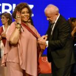 Alcione e Luiz Inácio Lula da Silva