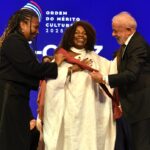 Margareth Menezes, Zezé Motta e Luiz Inácio Lula da Silva