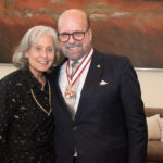 Desembargadora Margareth Olivaes e Luiz Felipe Francisco