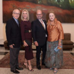 Isabela e Luiz Felipe Francisco com Claudio e Cristina Alboim