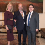 Isabela e Luiz Felipe Francisco com Luiz Claudio Almeida