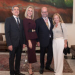 Isabela e Luiz Felipe Francisco com Paulo e Liliane Afonso