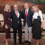 Isabela e Luiz Felipe Francisco com Pedro de Sena e Marcia Veríssimo