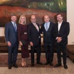 João Francisco Neto, Isabela e Luiz Felipe Francisco, Albano Batista Filho e Luiz Fernando Gomes