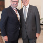 Luiz Felipe Francisco com Carlos Eugênio Lopes