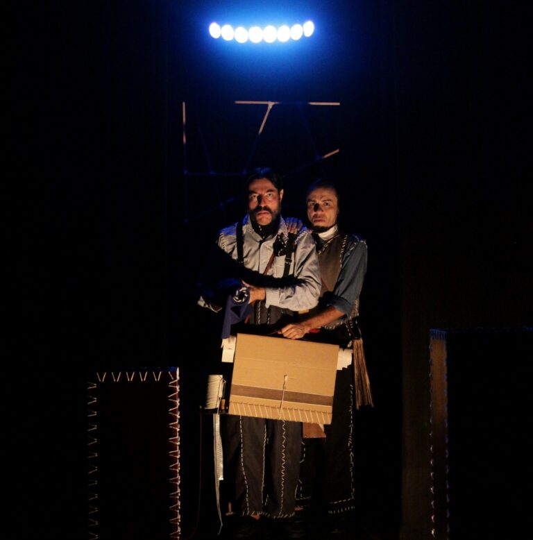 Pai&Filho - Atores Cláudio Marconcine (esq) e Jorge Choairy Foto de Ayrton Valle 2