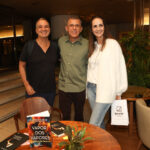 Ronaldo Simoes, Nilton e Carolina Olinto