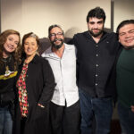 Camila Morgado, Angela Rebello,  Sávio Moll e seu filho Fernando Philbert