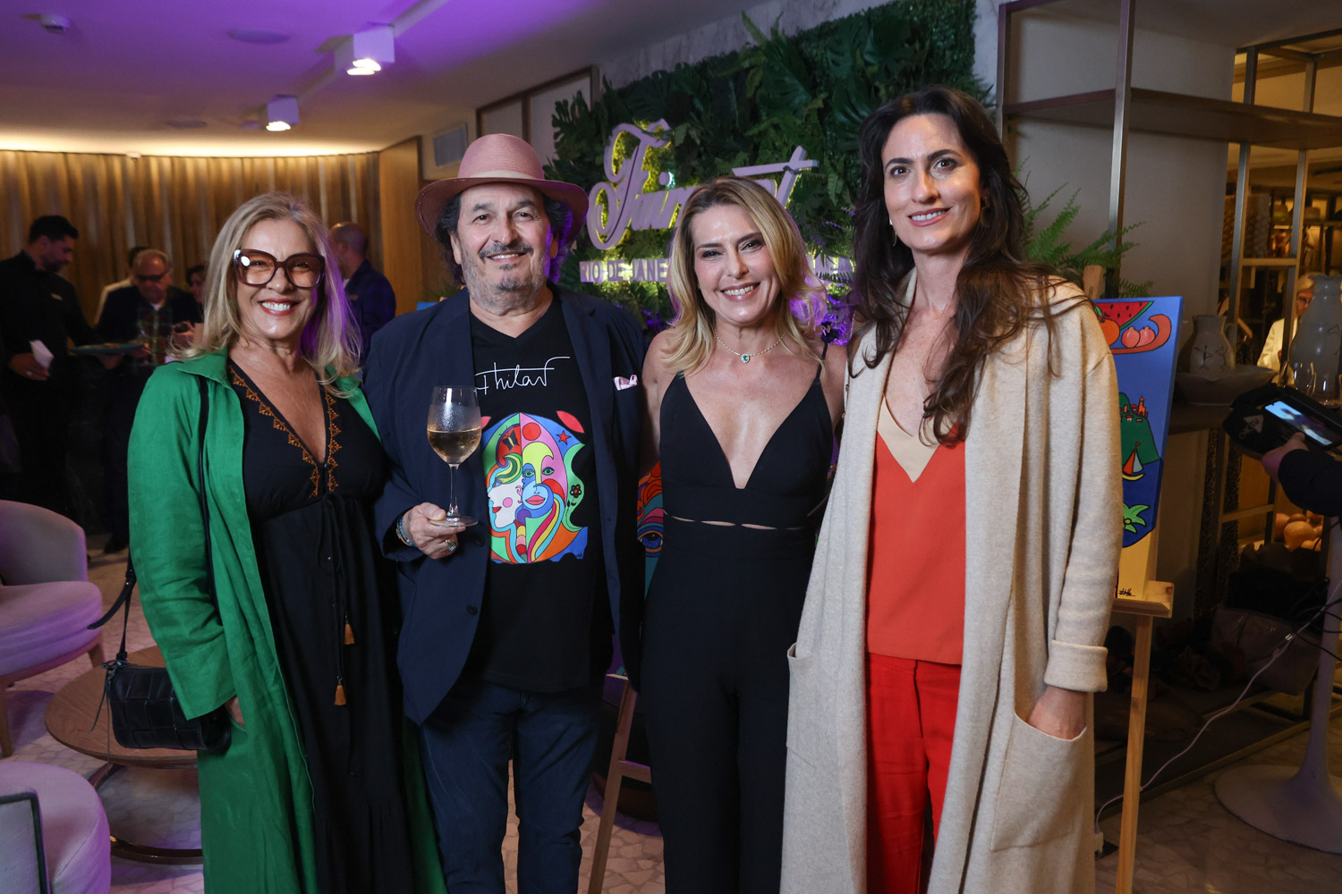 Aurora Arci, Philippe Seigle, Tati e Ana Paula Caldas