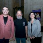 Cônsul do Chile no Brasil Carlos Marín, Julio Adrião e Gabriela de Mello Lauer