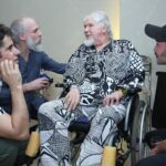 Francisco Sánchez, Alfredo Becerra, Silvio Tendler(cineasta) e Diego Chamorro