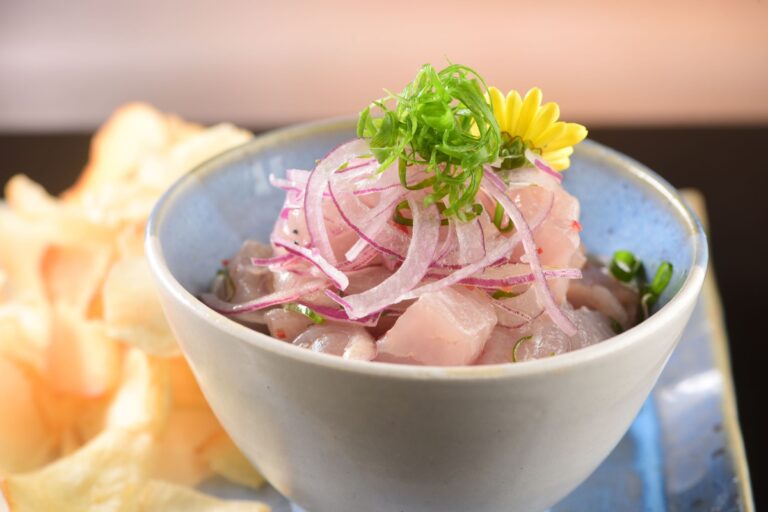 Ceviche de Peixe Branco_Peixoto Sushi_Daniel Chiacos