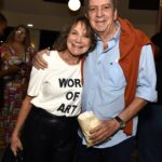 O casal Sylvia Massari e Guto Graça Mello