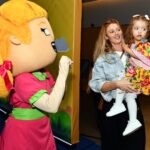 Cíntia Dicker e sua filha Aurora