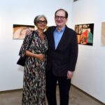 O casal Beth Jobim e Alberto Tassinari