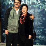 Guilherme Siman e sua mãe Maria Siman