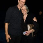 Carlos Thiré e sua mãe Norma Thiré