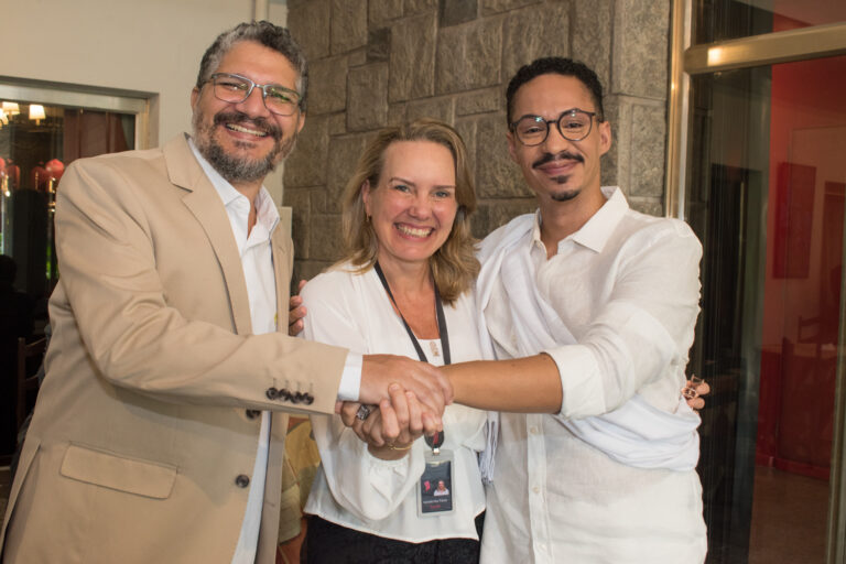 Diogo Maia, Vanderléa Paiva e Douglas Liborio