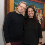 Eduardo Taulois com Fernanda Lopes