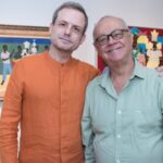 Eduardo Taulois com Iavn Perlingeiro