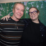 Luiz Carlos Ritter com Camila Perlingeiro