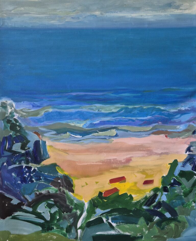 Un Dia Estuve Alli III oleo 120 x 1m