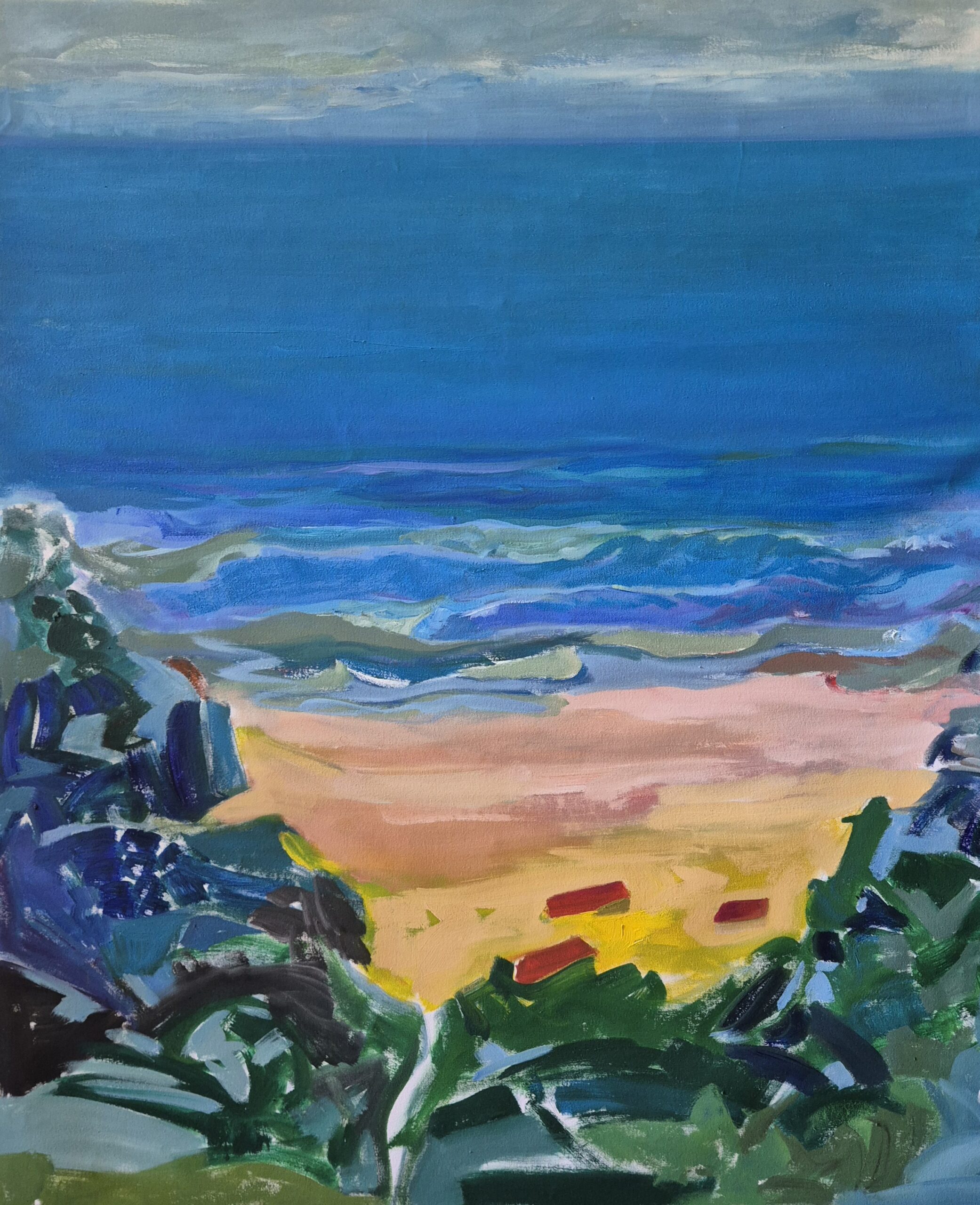 Un Dia Estuve Alli III oleo 120 x 1m