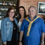 Silvana Carvalho Esther Shattan e Roberto Padilla