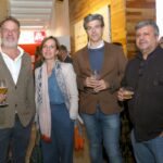 Flavio Cenciarelli, Caroline Mouchart, Pietrino Cadoni e Riccardo Cavagnera