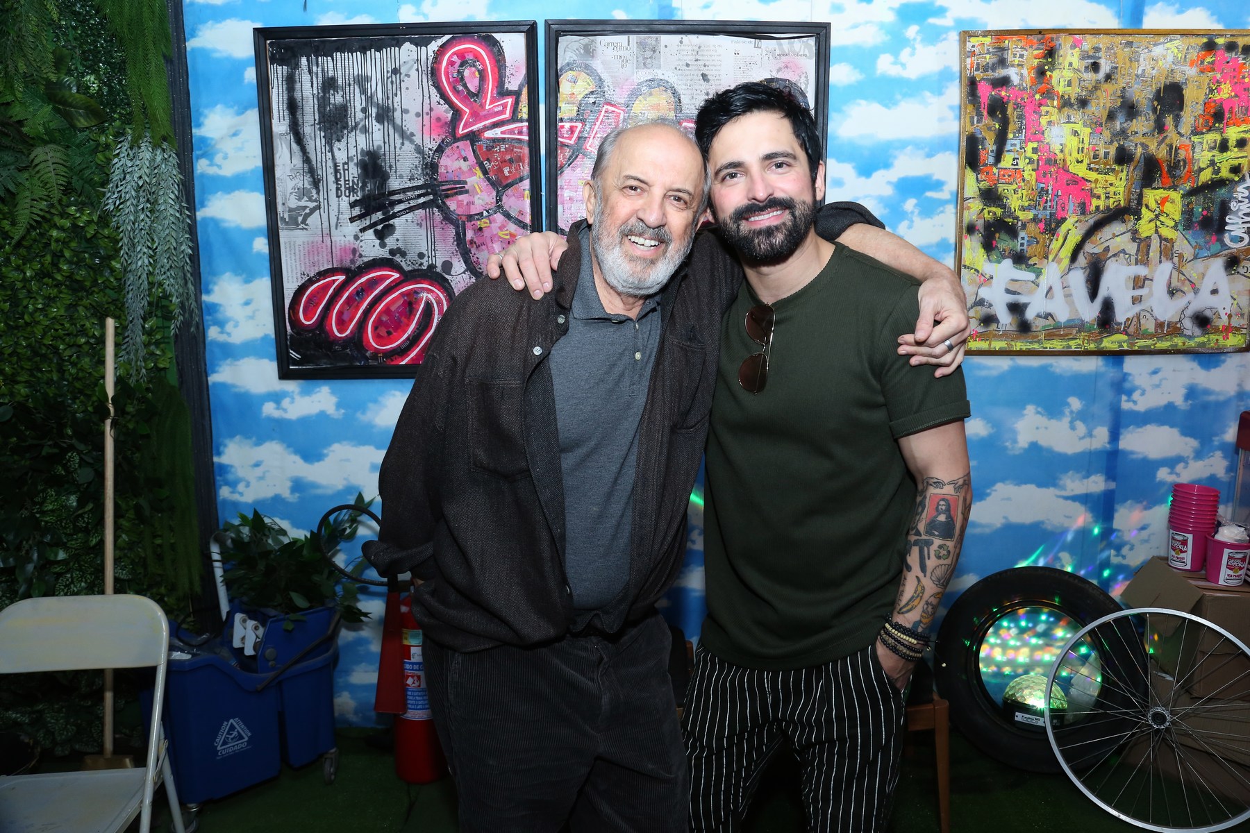 Claudio Tovar e Anderson Thives