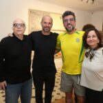 Joao Castro, Ricardo Kimaid Jr, Bruno Miguel e Claudia Lyrio