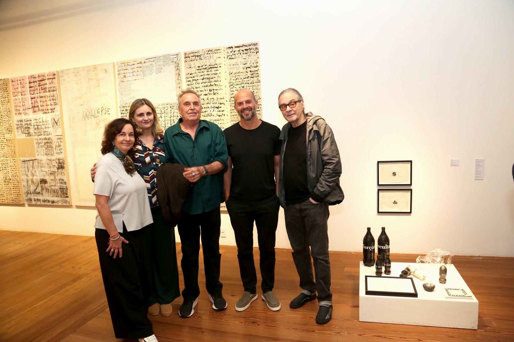 Claudia Lyrio, Marisa Florido, Xico Chaves, Ricardo Kimaid Jr e Luiz Alphonsus