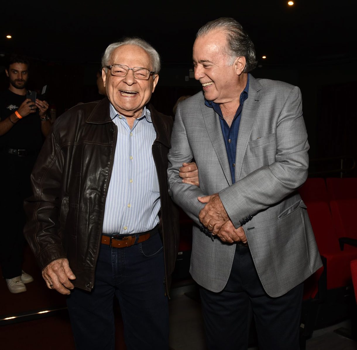 Othon Bastos e Tony Ramos