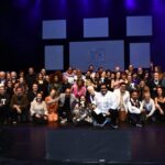 Foto dos premiados e equipe
