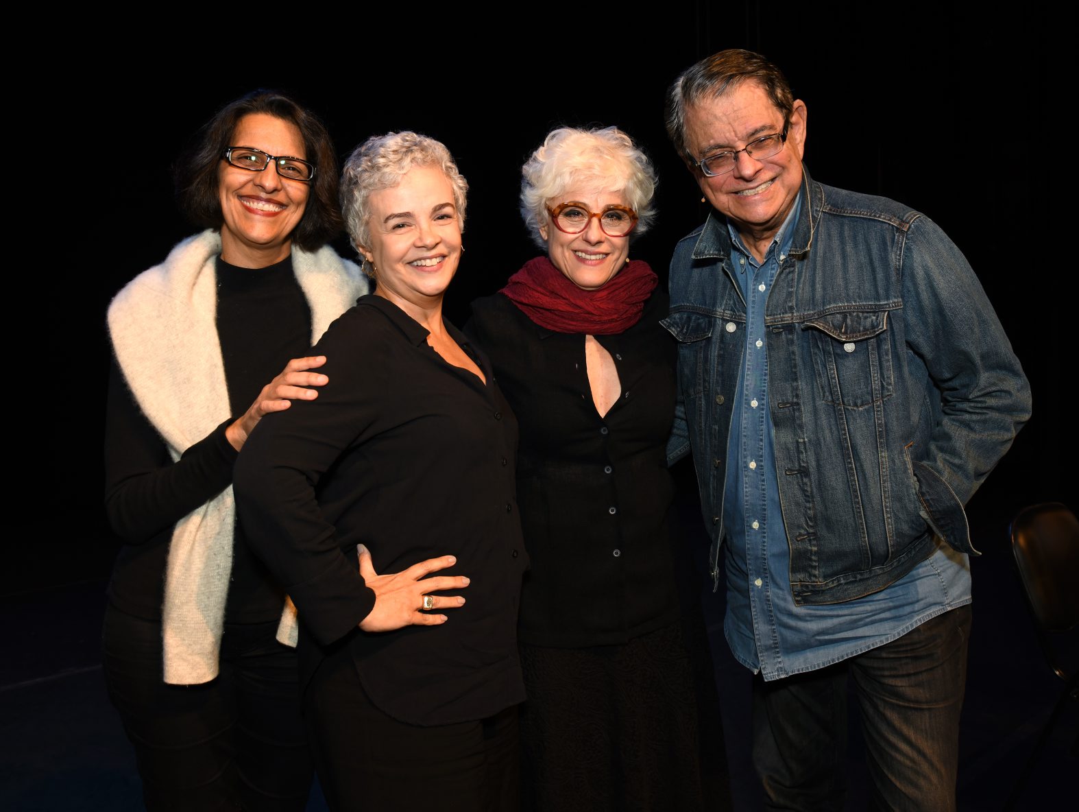 Liliane Secco, Luciana Braga, Soraya Ravenle e Flavio Marinho