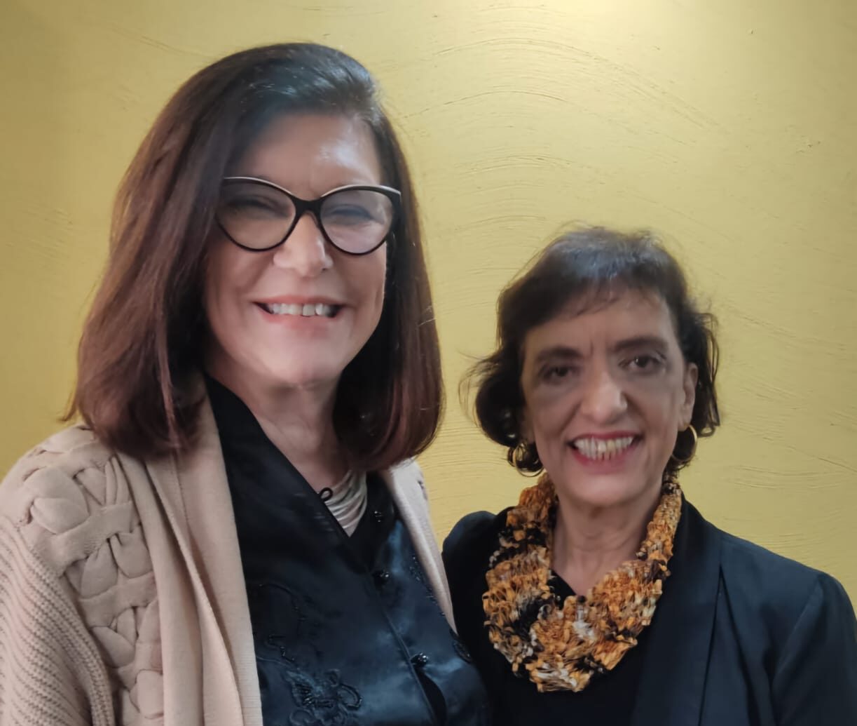 Iara Nagle e Magda Chambriard