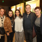 Roma Drumond, Vanda Klabin, Chris, Alberto e Esther bonder