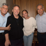 Bob Cardim, Claude Troisgros, Cristina e Luis Otavio da Motta Veiga