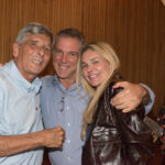 Bob Cardim com Daniel e Nafer Leão