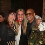 Bruna Barros com Claudia Alencar e Ronaldo Correa