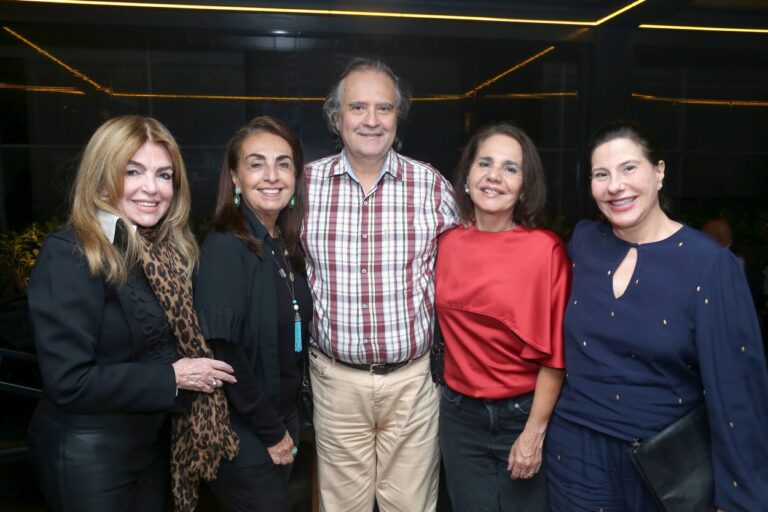 Sonia Simonsen, Tania Carvalho, Jose Ronaldo Muller, Gisela Pitanguy e Alice Maria Tamborindeguy