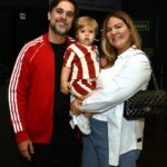 Frederico Xavier , Carol Sampaio e o filho Antônio