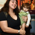 Marina Lobatto e seu filho Francisco